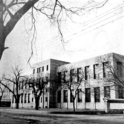 The Old Building at Songgong Mansion in Shatan